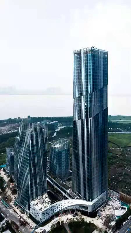 钱塘第一高楼即将竣工 200米天际线新地标，幕墙工程铸就城市新名片
